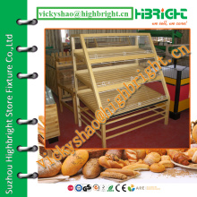 hot sale high quality wooden display stand cake display case